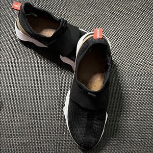 Sorel Strap Slip-On Sneaker (Women)
 Black and Tan Athletic Shoes 10